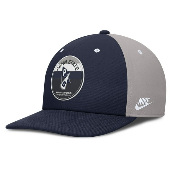 Men's Nike Navy/Gray Penn State Nittany Lions Prep Pro Performance Snapback Hat