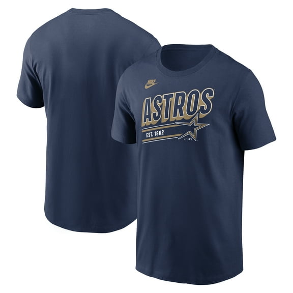 Men's Nike  Navy Houston Astros Cooperstown Collection Retro T-Shirt