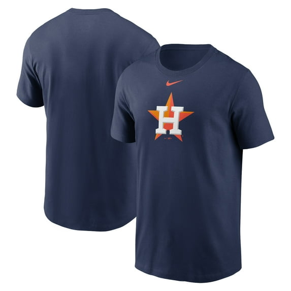 Men's Nike Navy Houston Astros Fuse Large Logo T-Shirt