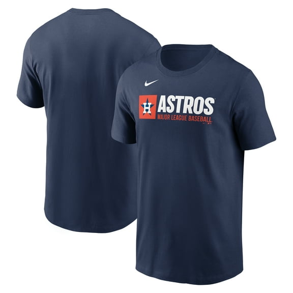 Men's Nike Navy Houston Astros Team Block T-Shirt