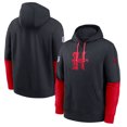 thumbnail image 1 of Men's Nike Navy Houston Texans  Alternate Logo Club Tri-Blend Pullover Hoodie, 1 of 3
