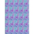 thumbnail image 1 of Ahgly Company Machine Washable Indoor Rectangle Transitional Light Purple Area Rugs, 3' x 5', 1 of 7