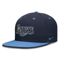 Men's Nike Navy/Light Blue Tampa Bay Rays True Primetime Two-Tone Performance Fitted Hat