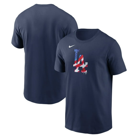Men's Nike Navy Los Angeles Dodgers Americana T-Shirt