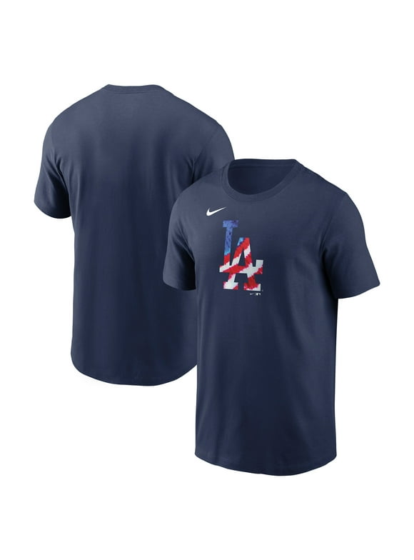 Men's Nike Navy Los Angeles Dodgers Americana T-Shirt