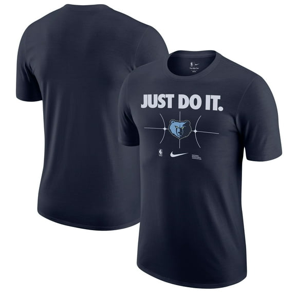 Men's Nike Navy Memphis Grizzlies Just Do It T-Shirt