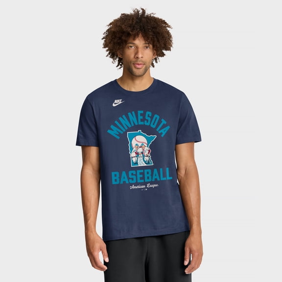 Men's Nike Navy Minnesota Twins Cooperstown Collection T-Shirt