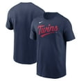 thumbnail image 1 of Men's Nike Navy Minnesota Twins Wordmark T-Shirt, 1 of 3