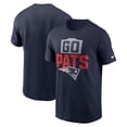thumbnail image 1 of Men's Nike Navy New England Patriots Local Essential T-Shirt, 1 of 3