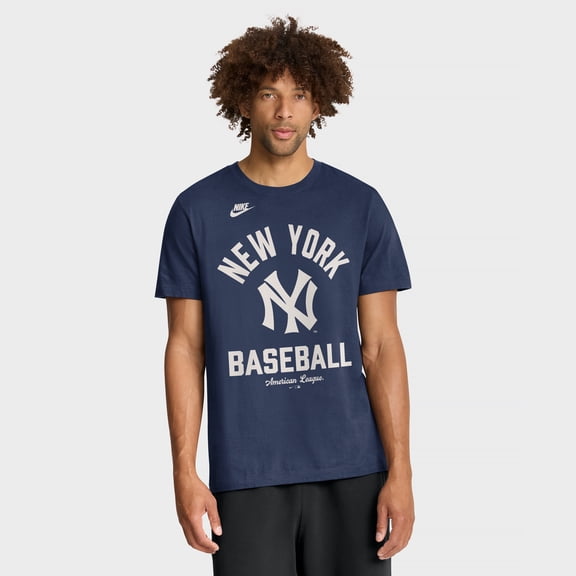 Men's Nike Navy New York Yankees Cooperstown Collection T-Shirt