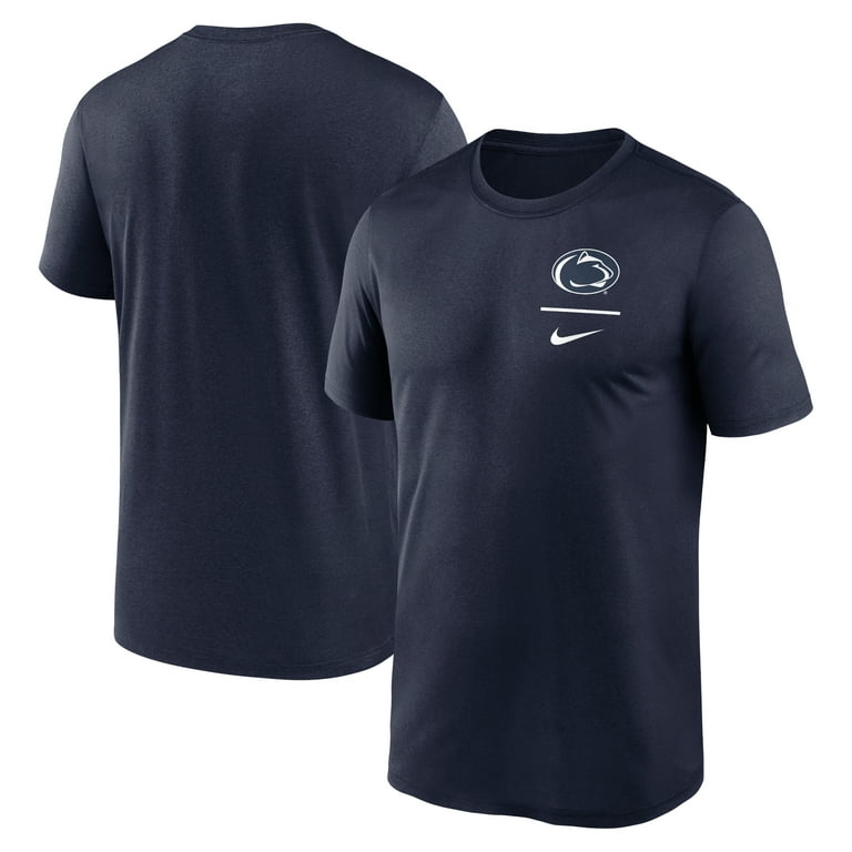 Men s Nike Navy Penn State Nittany Lions Primary Logo Legend Performance T Shirt Walmart