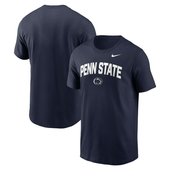 Men's Nike Navy Penn State Nittany Lions Primetime Arch Stack T-Shirt