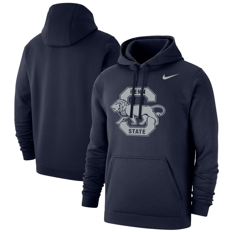 Men s Nike Navy Penn State Nittany Lions Vintage Logo Pullover Hoodie Walmart