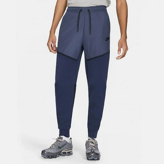 Men's Nike Navy Tech Fleece Joggers - XL
