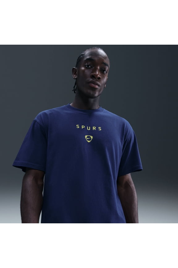 Men's Nike Navy Tottenham Hotspur Total 90 Wordmark T-Shirt