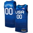thumbnail image 1 of Men's Nike Navy USA Basketball Limited Custom Jersey, 1 of 3