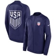 thumbnail image 1 of Men's Nike Navy USMNT 2022 Academy Pro Anthem Performance Raglan Full-Zip Jacket, 1 of 3