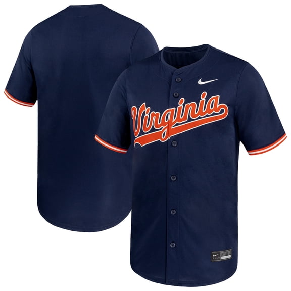 Men's Nike Navy Virginia Cavaliers Limited Baseball Jersey