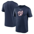 thumbnail image 1 of Men's Nike  Navy Washington Nationals Legend Fuse Large Logo Performance T-Shirt, 1 of 3