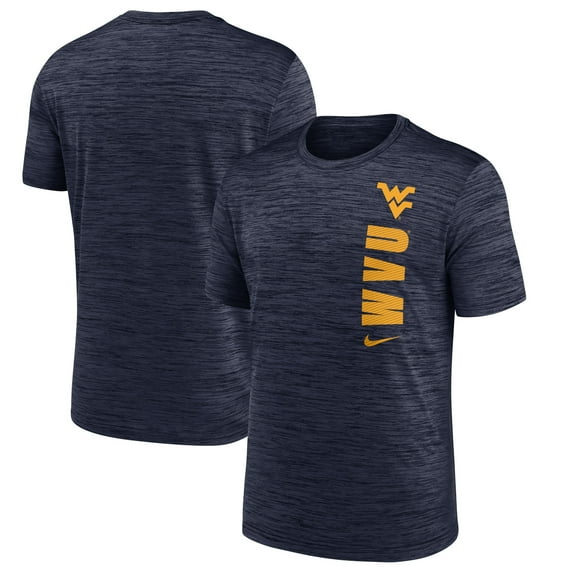 Men's Nike Navy West Virginia Mountaineers 2024 Sideline Velocity Dri-FIT T-Shirt