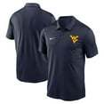 thumbnail image 1 of Men's Nike Navy West Virginia Mountaineers Primetime Franchise Performance Polo, 1 of 3