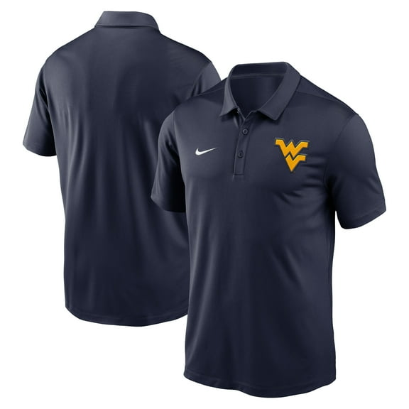 Men's Nike Navy West Virginia Mountaineers Primetime Franchise Dri-FIT Polo