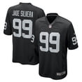 thumbnail image 1 of Men's Nike Nesta Jade Silvera  Black Las Vegas Raiders Team Game Jersey, 1 of 6