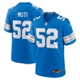 thumbnail image 1 of Men's Nike Netane Muti  Blue Detroit Lions Game Jersey, 1 of 6