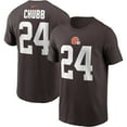 thumbnail image 1 of Men's Nike Nick Chubb Brown Cleveland Browns Player Name & Number T-Shirt, 1 of 3
