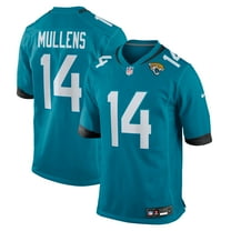 Men's Nike Nick Mullens Teal Jacksonville Jaguars Team Game Jersey