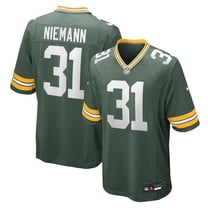 Men's Nike Nick Niemann Green Green Bay Packers Team Game Jersey