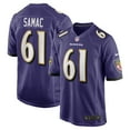 thumbnail image 1 of Men's Nike Nick Samac  Purple Baltimore Ravens Team Game Jersey, 1 of 3