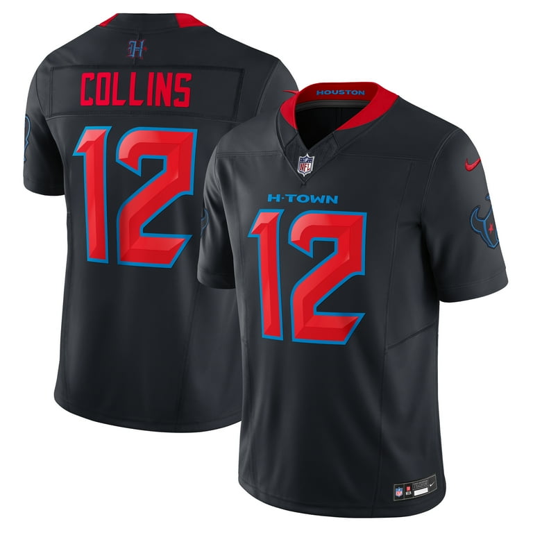 Men's Nike Nico Collins Navy Houston Texans Alternate Vapor