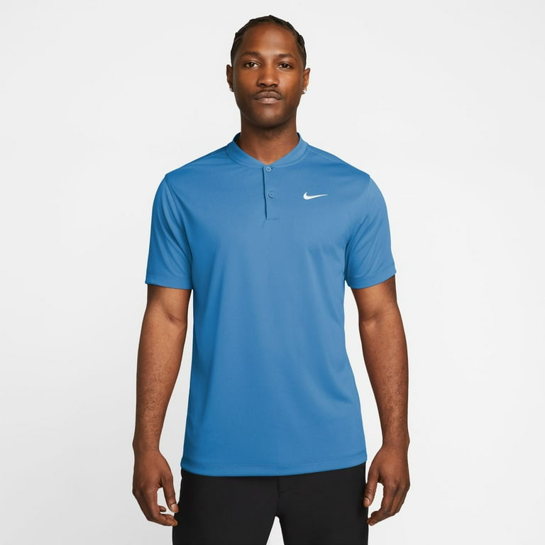 Light blue nike polo on sale