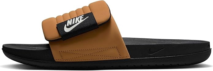 Men's Nike Offcourt Adjust Slide Flax/Sail-Black (DQ9624 201) - 8