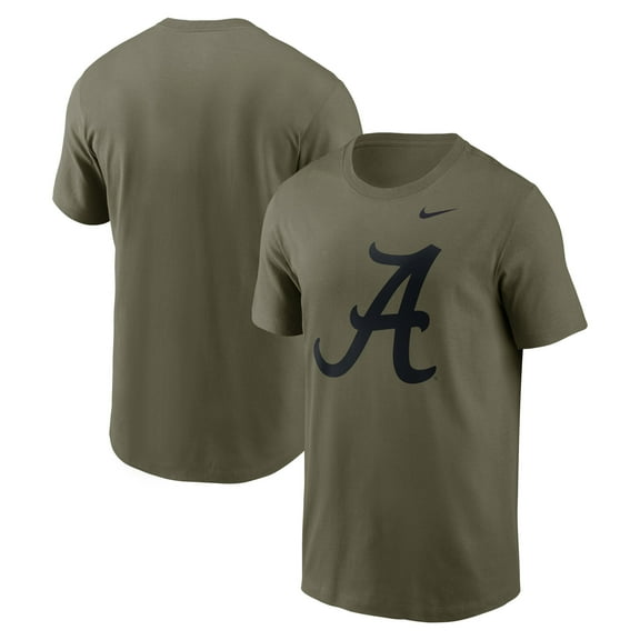 Men's Nike Olive Alabama Crimson Tide Primetime Logo Dri-FIT T-Shirt