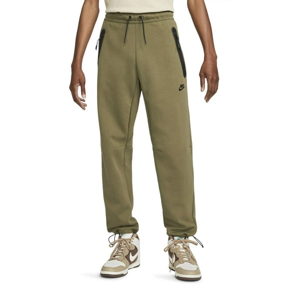 Men's Nike Olive/Black Sportswear Tech Fleece Pant (DQ4312 222) - 4XL