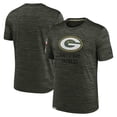 thumbnail image 1 of Men's Nike Olive Green Bay Packers Salute to Service Velocity Team T-Shirt, 1 of 3