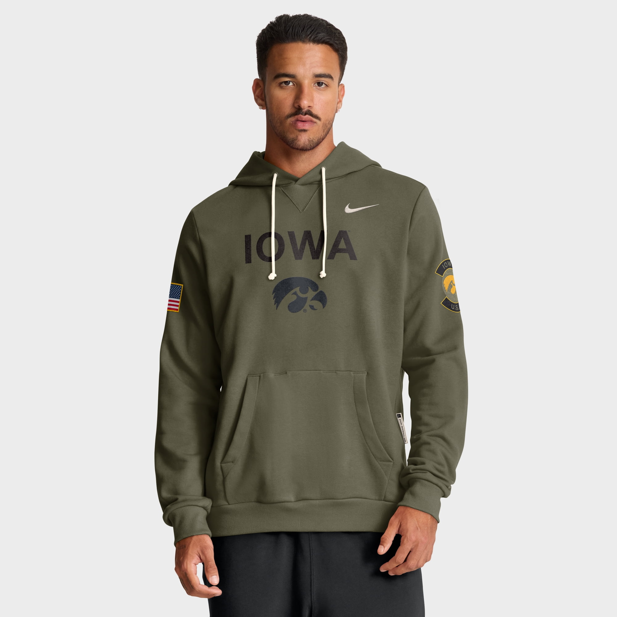 Men's Nike Olive Iowa Hawkeyes 2025 Military Appreciation