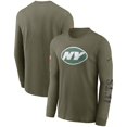 thumbnail image 1 of Men's Nike Olive New York Jets Salute To Service Long Sleeve T-Shirt, 1 of 3