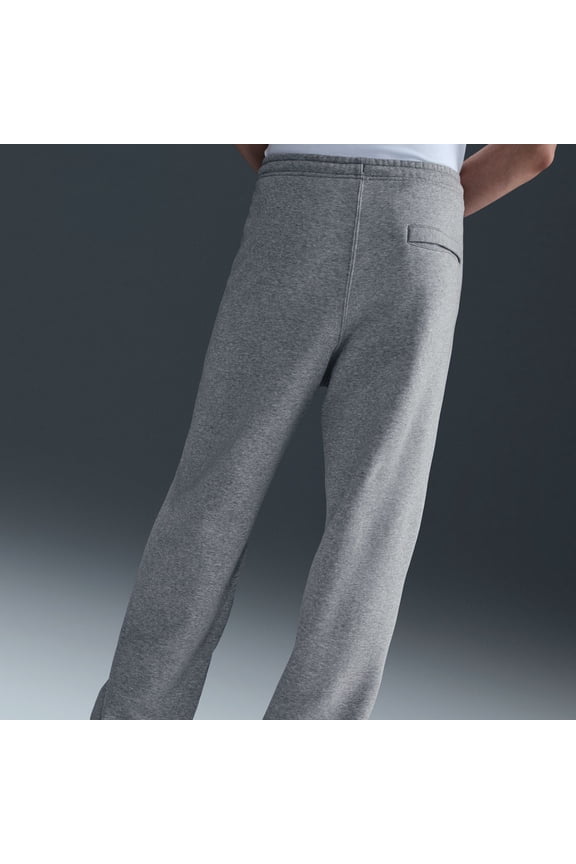 Club Men's Open-Hem Fleece Pants, Dark Grey Heather, X-Large