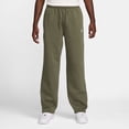 thumbnail image 1 of Men's Nike Open-Hem Fleece Pants Color: Medium Olive Size: XL, 1 of 4