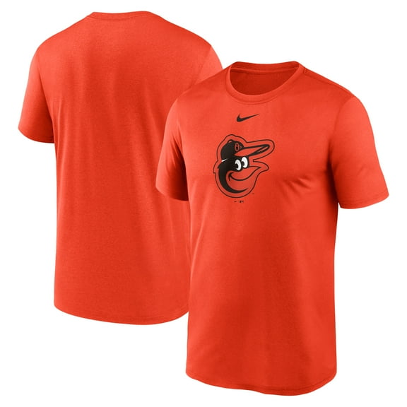 Men's Nike Orange Baltimore Orioles Legend Fuse Large Logo Dri-FIT T-Shirt