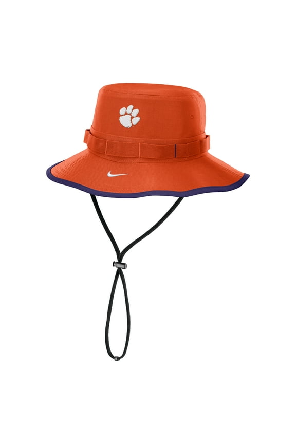 Men's Nike Orange Clemson Tigers 2024/25 On-Field Apex Performance Boonie Bucket Hat