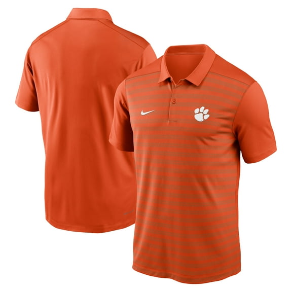 Men's Nike Orange Clemson Tigers 2024 Early Season Coaches Sideline Dri-FIT Polo