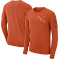 thumbnail image 1 of Men's Nike Orange Clemson Tigers Repeat Logo 2-Hit Long Sleeve T-Shirt, 1 of 3