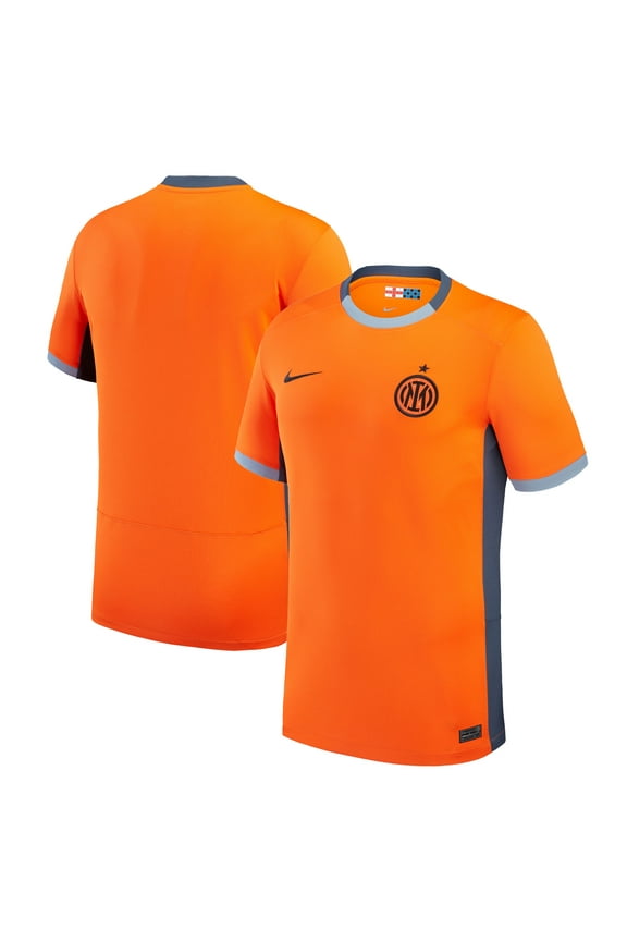 Men's Nike  Orange Inter Milan 2023/24 Third Stadium Replica Jersey