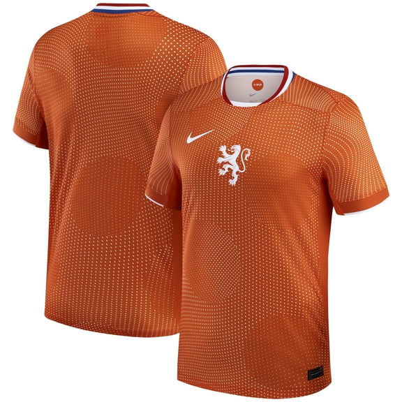 Men's Nike Orange Netherlands Women's National Team 2025/26 Home Replica Jersey