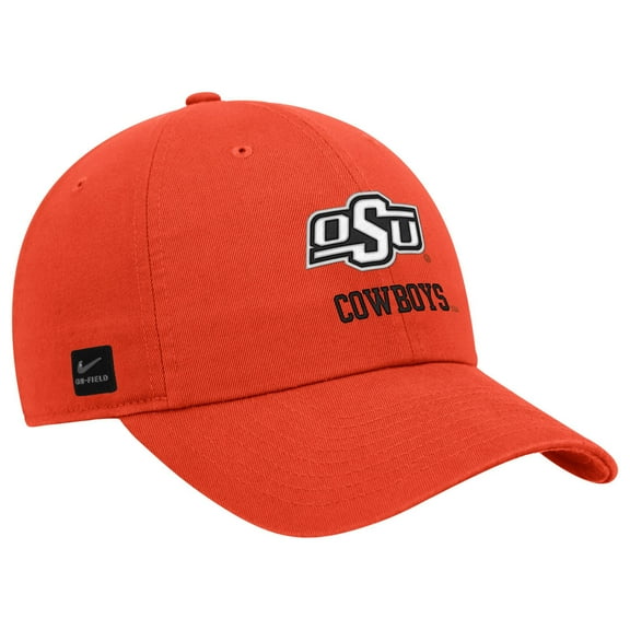 Men's Nike Orange Oklahoma State Cowboys 2025 On-Field Club Adjustable Hat
