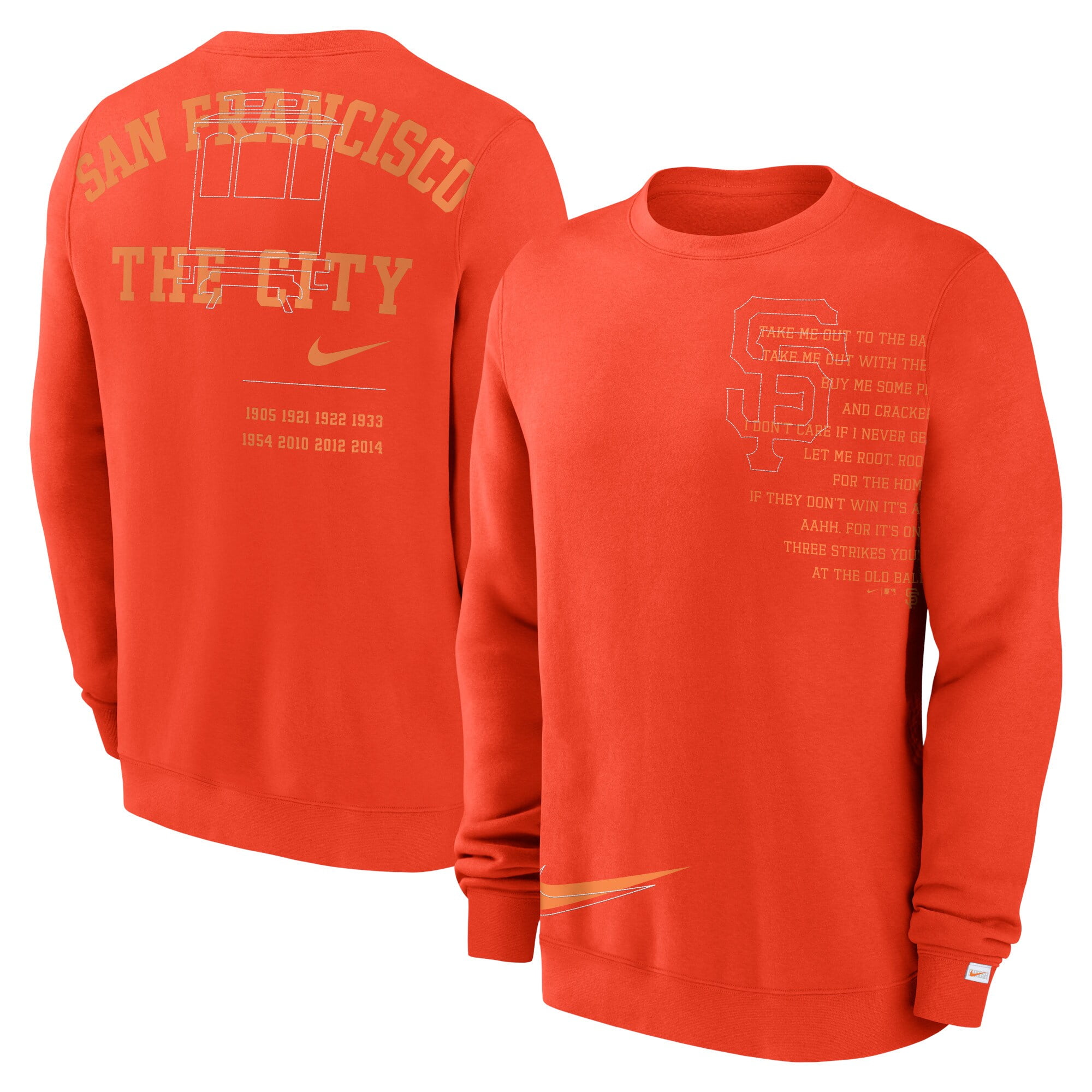 Sf giants sweatshirt mens best sale